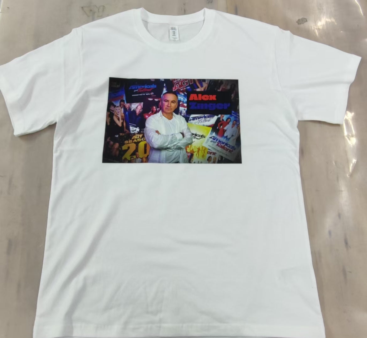 Alex Zinger As Seen On AGT T-Shirt